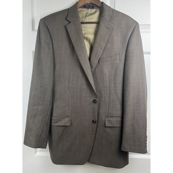 Lauren Ralph Lauren Other - Lauren Ralph Lauren Blazer Mens‎ 44L Brown Wool Sport Coat Jacket Tweed Classic